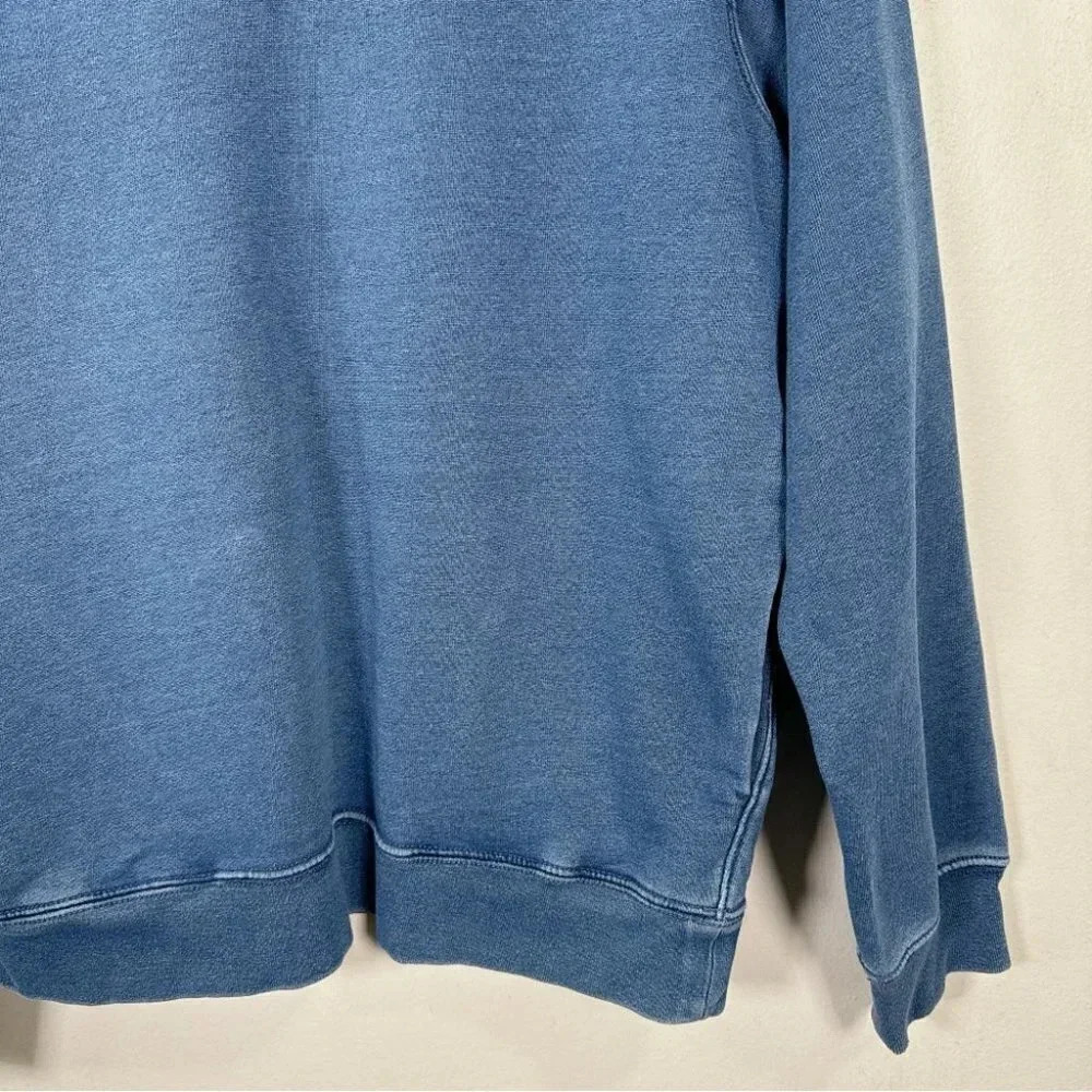 Uniqlo Womens Size Medium Crew Neck Indigo  Dye Sweatshirt - Picture 6 of 14